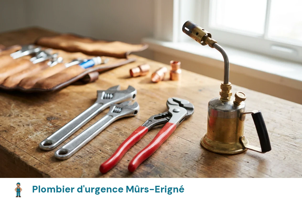 Plombier d'urgence à Mûrs-Erigné