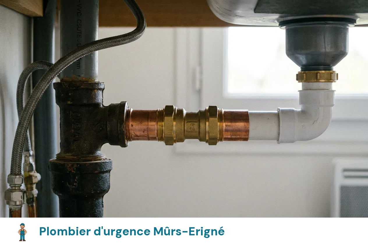 Plombier d'urgence à Mûrs-Erigné
