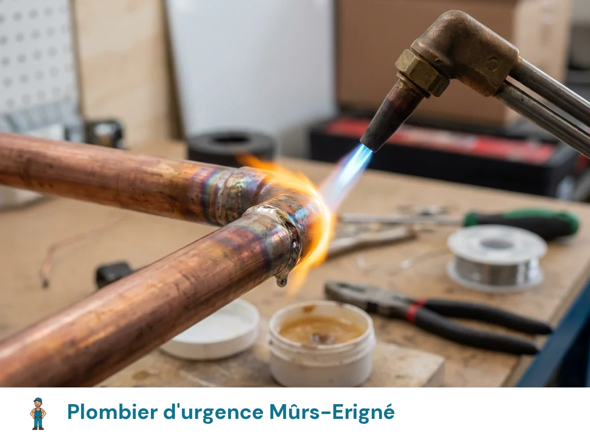 Plombier d'urgence à Mûrs-Erigné